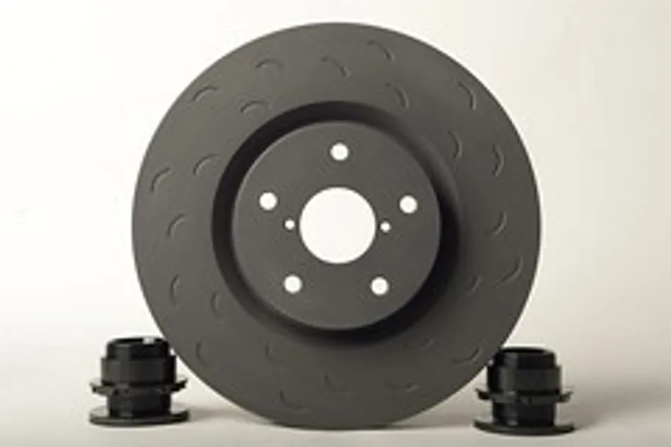 Hawk Talon Slotted Front Vented Rotor For BMW - HTS4656